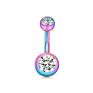 Sieyeay Stainless Piercings Button Belly Body Jewelry Navel Ring