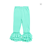 Solid Color Candy Colors Leggings Soft Cotton Girls Baby Icing Ruffle Pants Baby Clothes Pants