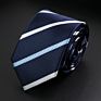 Stylish Men's Stripe Necktie College Style Red Navy Blue Green Multi-Color Twill Cosplay Party Business Wedding Neck Ties