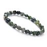 Women Amethyst Ruby Quartz Amazonite Tourmaline Mixed Gemstones Nuggets Beads Stretch Bracelet Beads for Jewelry Making