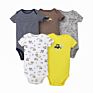100% Cotton Newborn Infant Boys Girls Bodysuit Clothes Sets Baby Rompers