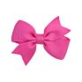 2.2 Inch Small Swallow Tail Ribbon Hair Bow with Full Lined Clip for Little Baby Girls Kids Hair Accessory 811