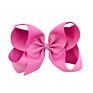 4 Inch 40 Plain Colors Yellow Kids Grosgrain Ribbon Hair Bows Hairbows with Alligator Clips Boutique for Girls 612