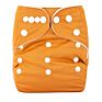 Ananbaby in Stock Solid Color Pul Fabric Non Disposable Baby Cloth Diapers