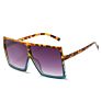 Jheyewear Plastic Big Square Oversized Colorful Women Men Sun Glasses Shades Sunglasses