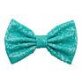 Larger 7" Messy Sequins Children Hair Bow without Clip Diy Hair Accessories for Girl Glitter Bow for Headband