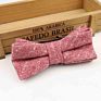 Mens Cotton Wool Formal Clothing Bow Ties Man Wedding Geometric Dot Neck Bowties Bowknot Gravatas Dark Color Bowtie Butterfly