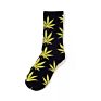 Professional Colorful Tube Sports Socks Bamboo Maple Leaf Socks Design Hemp Weed Leaf Socks