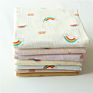 Star Printed Baby 100% Cotton Knitted Receiving Blanket Muslin Swaddle Wrap for Baby Kid Child Toddler