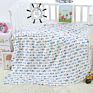 100% Cotton Muslin Swaddle Blanket Tassel 120*110 Cm Wrap Towel for Baby