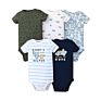 100% Cotton Newborn Infant Boys Girls Bodysuit Clothes Sets Baby Rompers