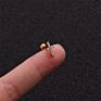 1 Pcs Piercing Earrings for Women Jewelry Broncos Heart Moon Star Stud Earrings Initial Ear Cartilage Earrings