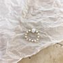 34 Models Vintage Handmade Irregular Geometric Adjustable Stacking Freshwater Baroque Pearl Beaded Heart Elastic Ring Women Girl