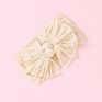 35 Colors Nylon Hair Accessories American Handmade Baby Kids Headwrap Elastic Bow Headband