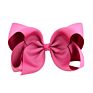 4 Inch 40 Plain Colors Yellow Kids Grosgrain Ribbon Hair Bows Hairbows with Alligator Clips Boutique for Girls 612