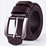 Adjustable Mens Leather Belts 100% Genuine Leather for Male