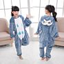 Children Autumn and Cartoon Animal Conjoined Pajama Toilet Version of Children's Home Flannel Pajama