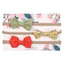 Floral Hair Accessories Girls Large Bow Headbands for Baby