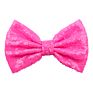 Larger 7" Messy Sequins Children Hair Bow without Clip Diy Hair Accessories for Girl Glitter Bow for Headband