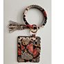 Hot Sale Amazon Leather Key Ring Keychain Wallet Wristlet Bracelet