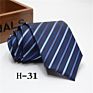 Men's Polyester Striped Neck Tie For