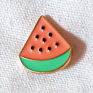 Soft enamel pin