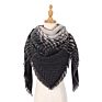 Newest Triangle Scarf for Women Plaid Shawl Cashmere Scarves Bufanda Blanket &Dropshipping