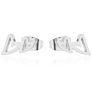 Personality Simple Animal Bird Earrings for Girls Ladies Simple Stainless Steel Stud Earrings Jewelry