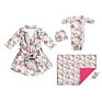 Polyester Rayon Knit Pregnancy Clothes Women Sleepwear Bath Hattie Maternity Robe Dresses Photoshoot