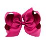 4 Inch 40 Plain Colors Yellow Kids Grosgrain Ribbon Hair Bows Hairbows with Alligator Clips Boutique for Girls 612