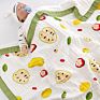 6 Layer Muslin Blanket Printed Design 110*110Cm Bath Towel Cotton Baby Blanket