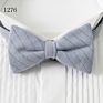 Last Design Mens Tuxedo Wool Bow Ties for Men Handmade