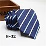 Men's Polyester Striped Neck Tie For