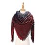 Newest Triangle Scarf for Women Plaid Shawl Cashmere Scarves Bufanda Blanket &Dropshipping