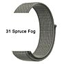 Qiman Nylon Iwatch Band Replacement Strap Nylon Loop Watch Band for Apple Watch Fabric Nylon Strap for Iwatch 7/6/5