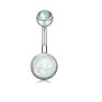 Sieyeay Stainless Piercings Button Belly Body Jewelry Navel Ring