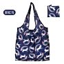 Sublimation Recycled Tote Ecobag 190T Foldable Shopping Bag Reusable Tote Nylon Waterproof Grocery Rip Stop Polyester Bag