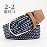 Unisex Multiple Option Stretch Belt Braided Elastic Stretch Fabric Belt Casual Weave Canvas Woven Belt