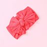 35 Colors Nylon Hair Accessories American Handmade Baby Kids Headwrap Elastic Bow Headband