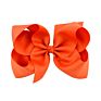 4 Inch 40 Plain Colors Yellow Kids Grosgrain Ribbon Hair Bows Hairbows with Alligator Clips Boutique for Girls 612