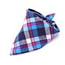 Adjustable Pet Washable Triangle Plaid Pet Bandanas Dog Scarf Bandana