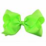 Cute 8 Inch Grosgrain Solid Color Bowknot Hair Bows with Clips Handmade Price Kid Girls Hair Accessories