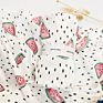 Flower Infant Girls Boys Organic Muslin Swaddle Bamboo Cotton Fabric Blanket Muslim Baby Blankets
