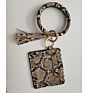 Hot Sale Amazon Leather Key Ring Keychain Wallet Wristlet Bracelet