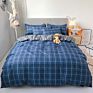 Luxury Printed Pillow Case Bed Sheet and Quilting Comforter Sets Quilt Bedding 4 Piece
