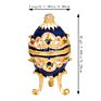 Qifu Small Jewelry Box Enamel Painting Variety of Styles Metal Jewelry Box
