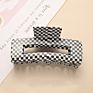 Rara 4" Ins Hair Accessories Women Open-Side Hair Clip Jumbo Rectangle Tortoise Acetate Hair Claw