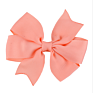 Uniq Kids Accesories Baby Girls Hair Bows Clips Boutique Grosgrain Ribbon Bow Pinwheel Barrettes for Babies Kids