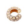 Women Pearl Ear Cuff Earring Bohemian Natural Freshwater Circle Small Clip on Earring No Piercing Fake Cartilage Earring