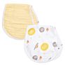 Yiwu Tongtu 2-Layers with Double Sides Reusable Boys and Girls Muslin Baby Burp Cloths